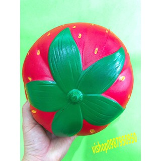 SQUISHY QUẢ DÂU CHÍNH HÃNG ĐẠI KHỔNG LỒ