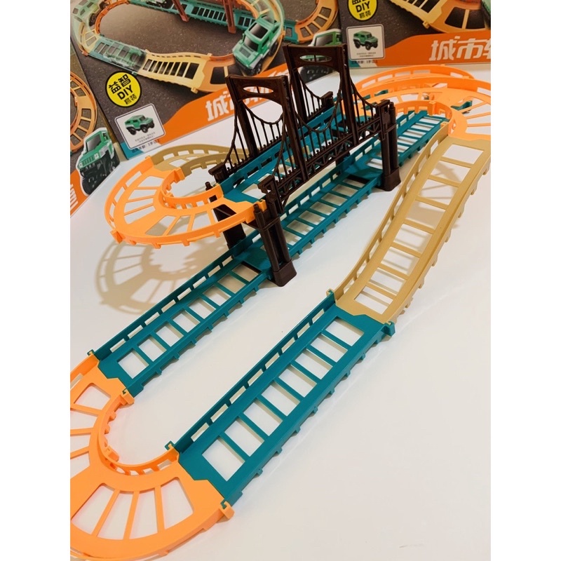 ĐỒ CHƠI BỘ LẮP RÁP ĐƯỜNG RAY Ô TÔ, PHÁT TRIỂN TRÍ NÃO BÉ THẢO SỨC SÁNG TẠO