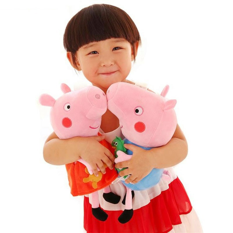 Thú Nhồi Bông Hình Heo Peppa Dễ Thương 30cm