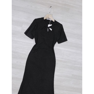 Váy díp cut out xoắn lưng cho nữ