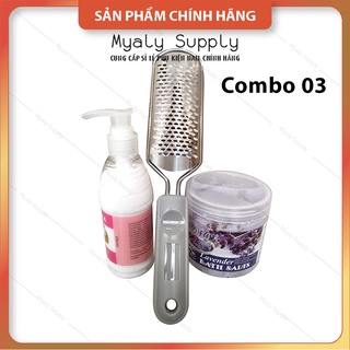 Combo chà gót chân chuyên dụng