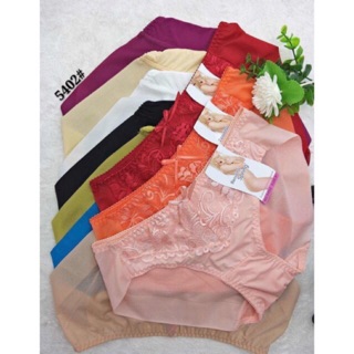 Combo 10 quần lót phối ren giữa thun lạnh #5402