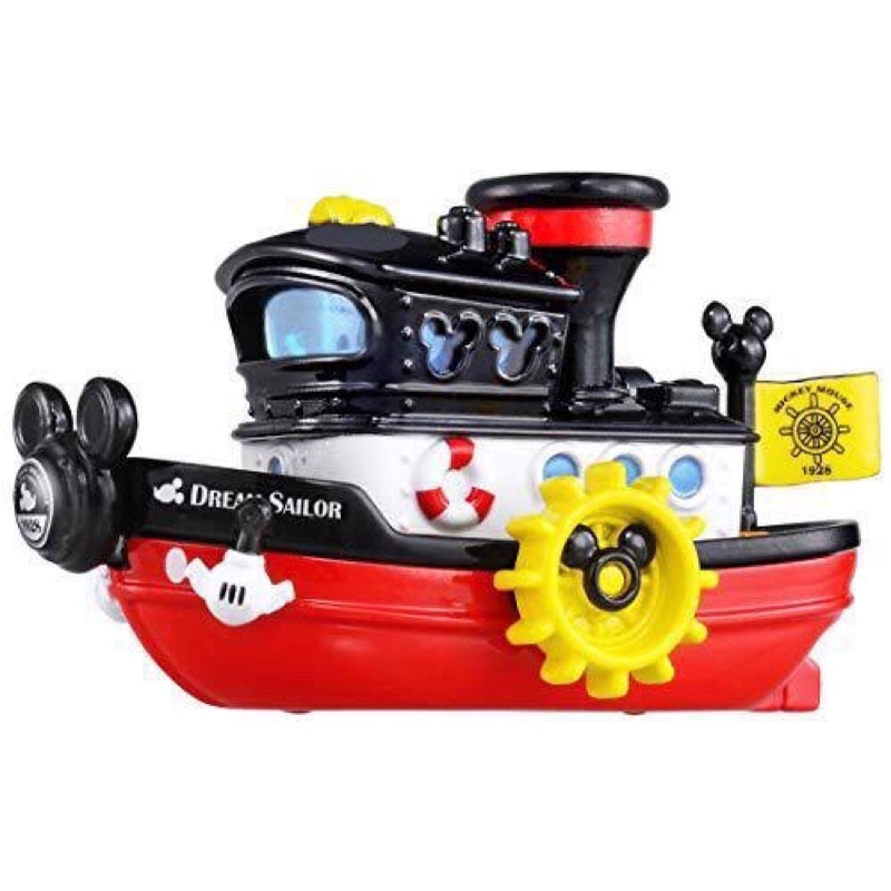 Xe Mô Hình Tomica Mickey Mouse Boat Steamboat Willie Dream Sailor Disney