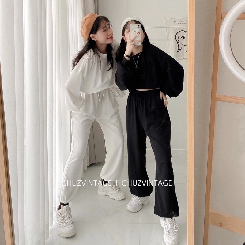 Set thể thao chất nỉ da cá (ảnh thật, có sẵn) | BigBuy360 - bigbuy360.vn