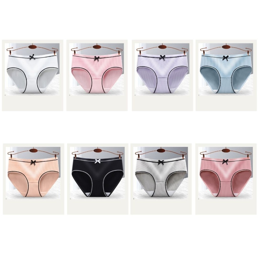 Quần lót nữ len tăm Lyly A04 quần lót nữ cotton siêu thoáng dễ thương | BigBuy360 - bigbuy360.vn
