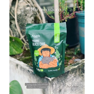 Hạt chia đen hữu cơ AmaVie Food