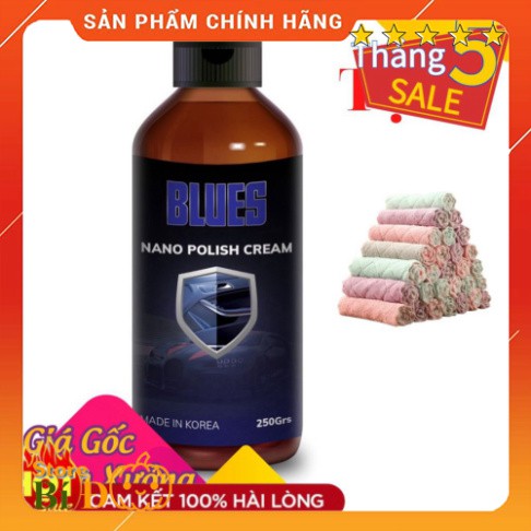 Phục hồi nhựa nhám Hàn Quốc Blues Nano Korea phục hồi phủ bóng - Nhựa nhám, ghế da, tablo