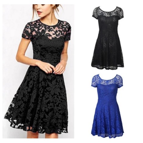 1 váy phối ren ms14