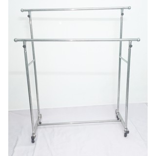 Sào phơi đồ inox đôi (Không bánh xe )