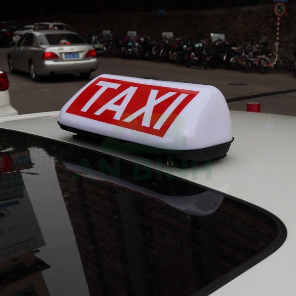 Mào TAXI Đế Hút Nam Châm, Có Đèn