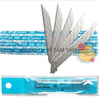 [ TÂM TÂM ]-Lưỡi dao 30 độ, lưỡi dao NT Cutter BD-100-