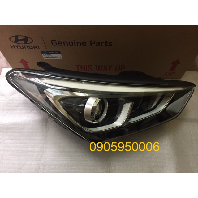 Đèn pha Hyundai Santafe 2017