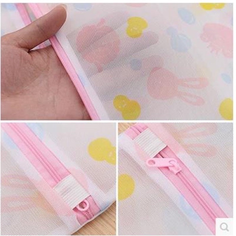 Set 5 túi lưới giặt đồ.