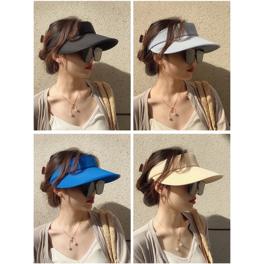 Mũ Lưỡi Trai Hở Chóp Chống Nắng Phong Cách Hàn Quốc Thời Trang Mùa Hè Dễ Phối Đồ Cho Nam Và Nữ
