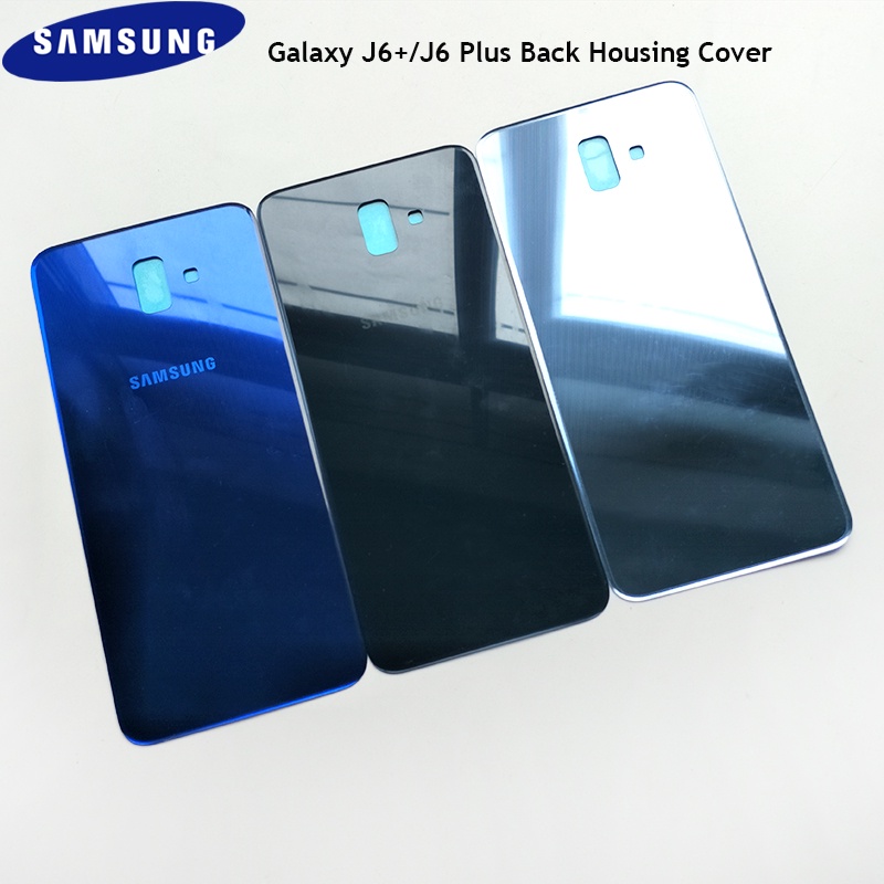 Ốp Điện Thoại Mặt Kính Thay Thế Chống Bụi Cho Samsung J6+ J6Plus