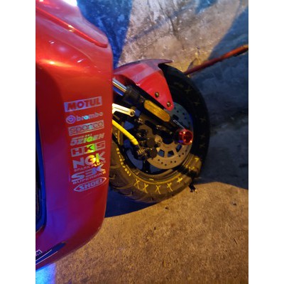 Miếng Dán Phản Quang Nhiều Màu Chống Thấm Nước Trang Trí Thân Xe Mô Tô