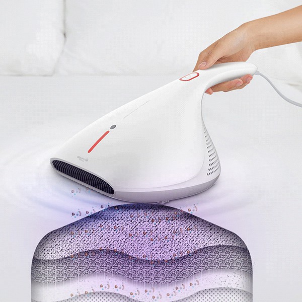Máy hút bụi diệt khuẩn UV gối đệm giường Deerma CM800 CM300S làm sạch giường tiện lợi Chính hãng - Minh Tín Shop