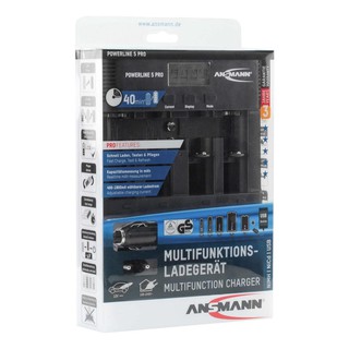 Bộ sạc pin AA - AAA - C - D - 9v ANSMANN Powerline 5 Pro