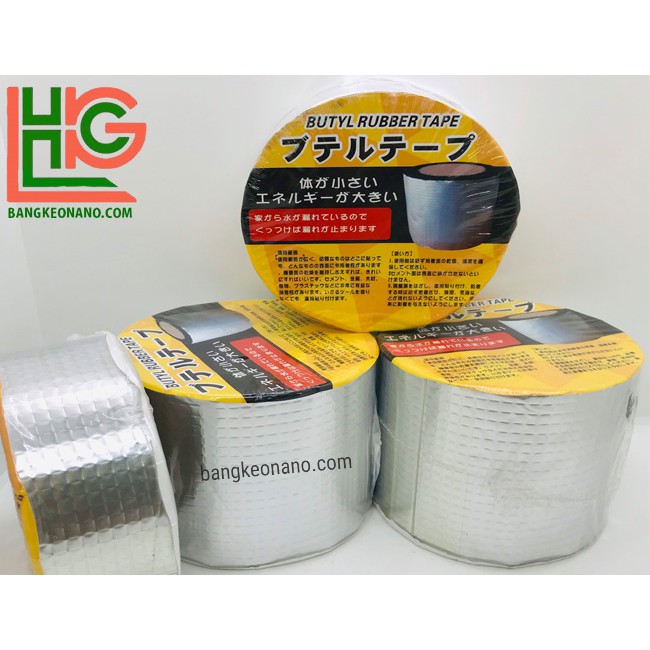 Băng Keo Chống Dột, Chống Thấm Mái Nhà Mái Tôn Hàng Nhật 10cm