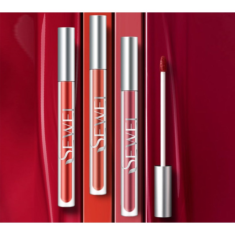 【Son】 SEWEI màu Eu Velvet Mist Matte Air Labial long lanh bền màu 2,5 gram