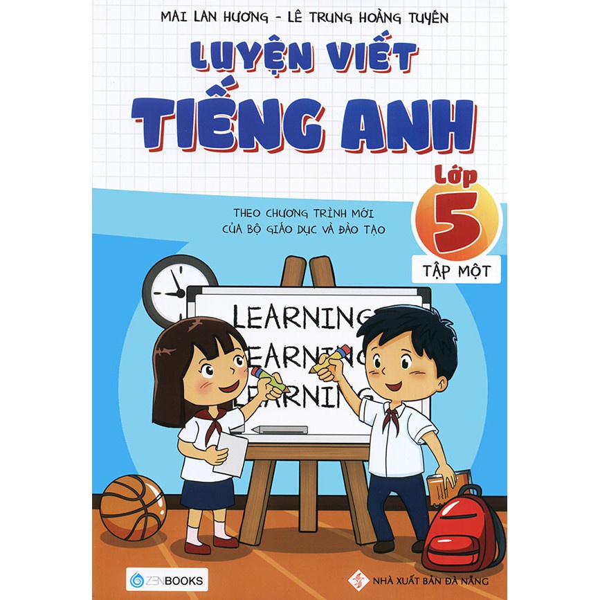 Sách - Luyện Viết Tiếng Anh lớp 3,4,5 - Tập 1 và 2 - Mai Lan Hương