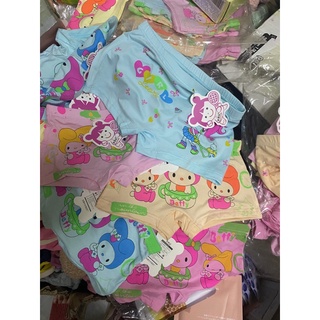 Quần chip bé gái họa tiết dễ thương chất cotton mịn mát