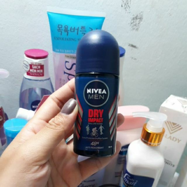 (Hàng chuẩn cty)LĂN NGĂN MÙI NIVEA MEN KHÔ THOÁNG