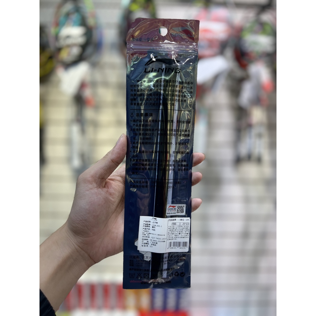 Băng Đô Cản Mồ Hôi Chính Hãng Li-ning - Cản Mồ Hôi Chống Bị Rơi Vào Mắt