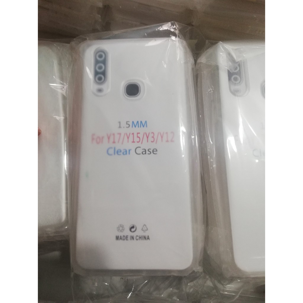 Ốp lưng ViVo Y17/ Y15/ Y12/ Y3 - Dẻo - Trong suốt - Lâu ố vàng