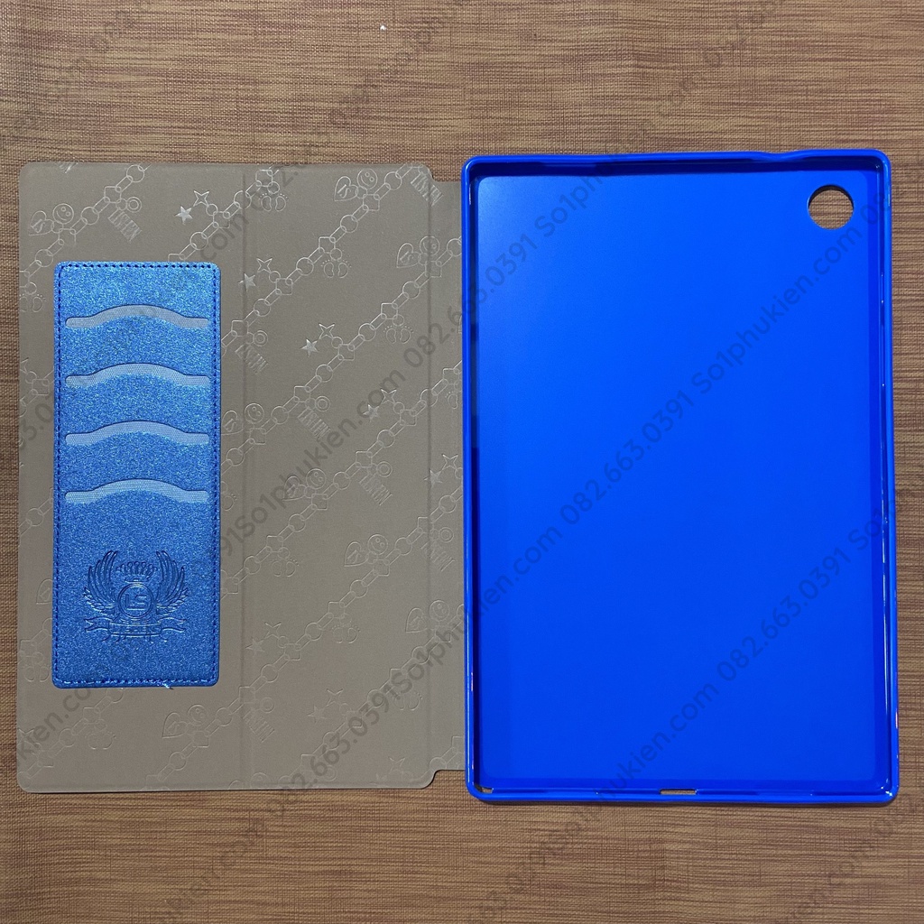 Bao da samsung Tab A8 2022 10.5 inch (mã SM X205 X200) hiệu Lishen cao cấp, bền đẹp hút mồ hôi