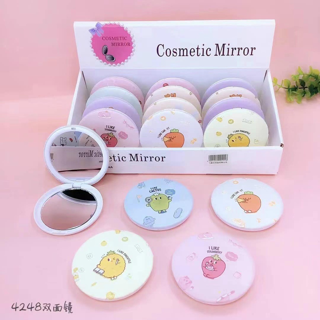 Gương Mini 2 Mặt Mới