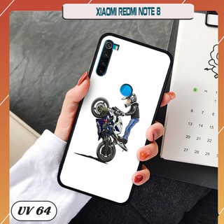 Ốp lưng Xiaomi Redmi Note 8 - lưng nhám viền dẻo