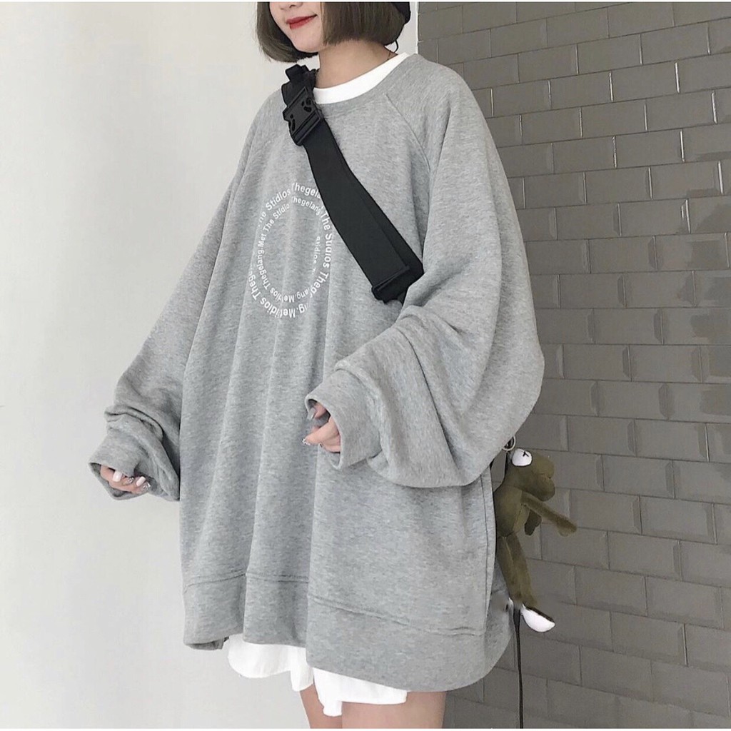 Áo Sweater STIDIOS 2 VÒNG TRÒN Ulzzang Unisex 1hitshop