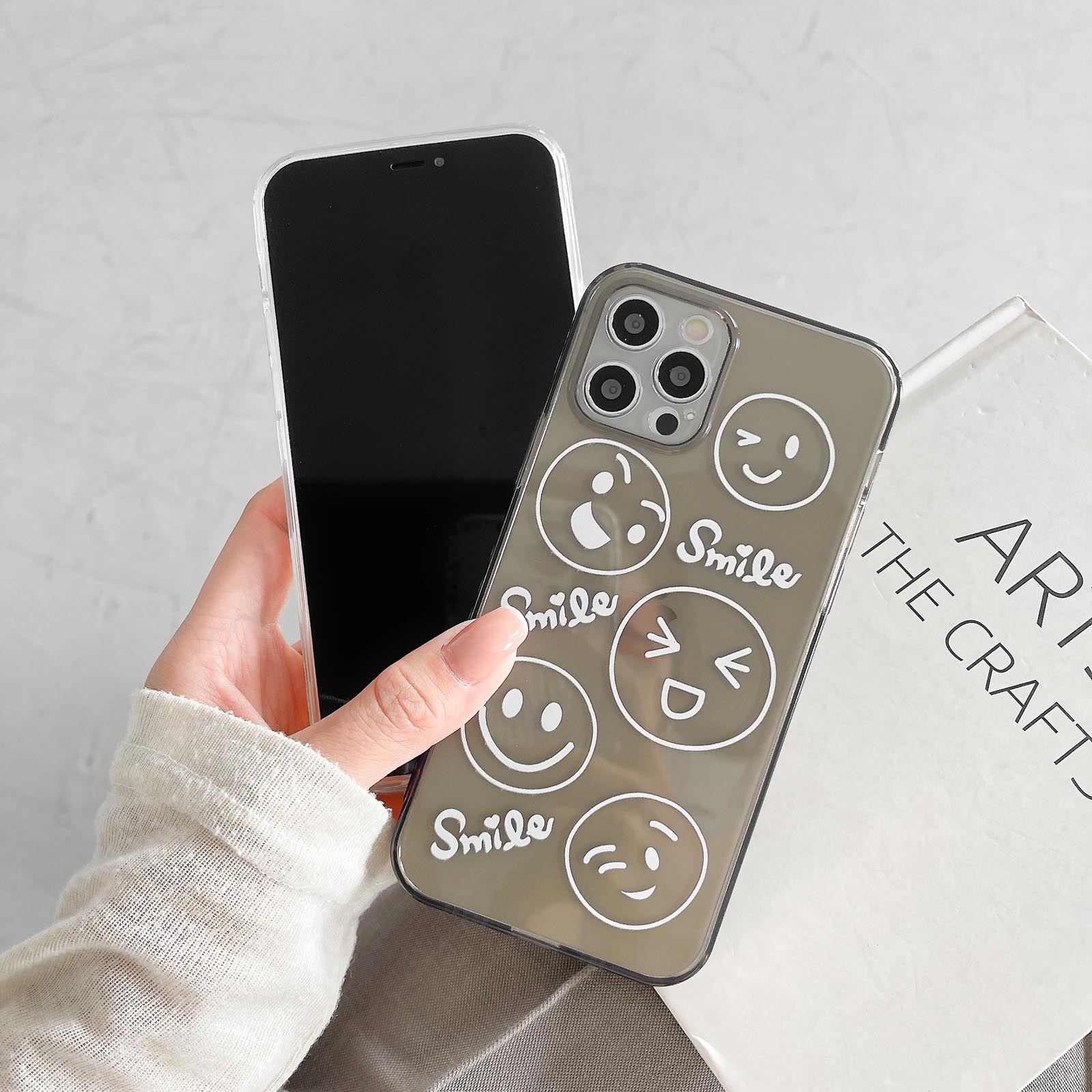 Ốp Lưng Họa Tiết Mặt Cười Xinh Xắn Cho Oppo A52 A72 A92 Oppo A5 A9 2020 Reno 3 4 5 5 Pro | BigBuy360 - bigbuy360.vn