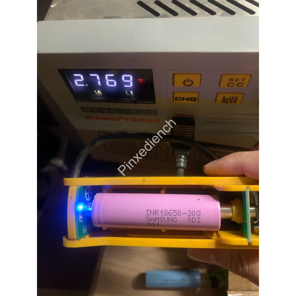 Pin Samsung 30Q xả 15A 3000mAh INR18650-30Q tháo khối , chuyên máy công cụ và xe điện