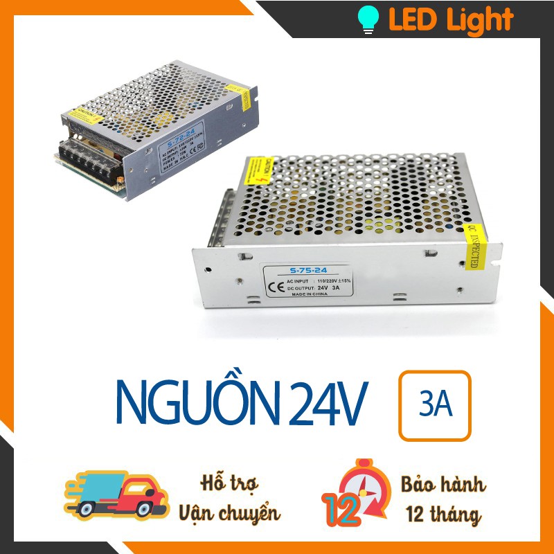 Nguồn TỔ ONG 24V 3A