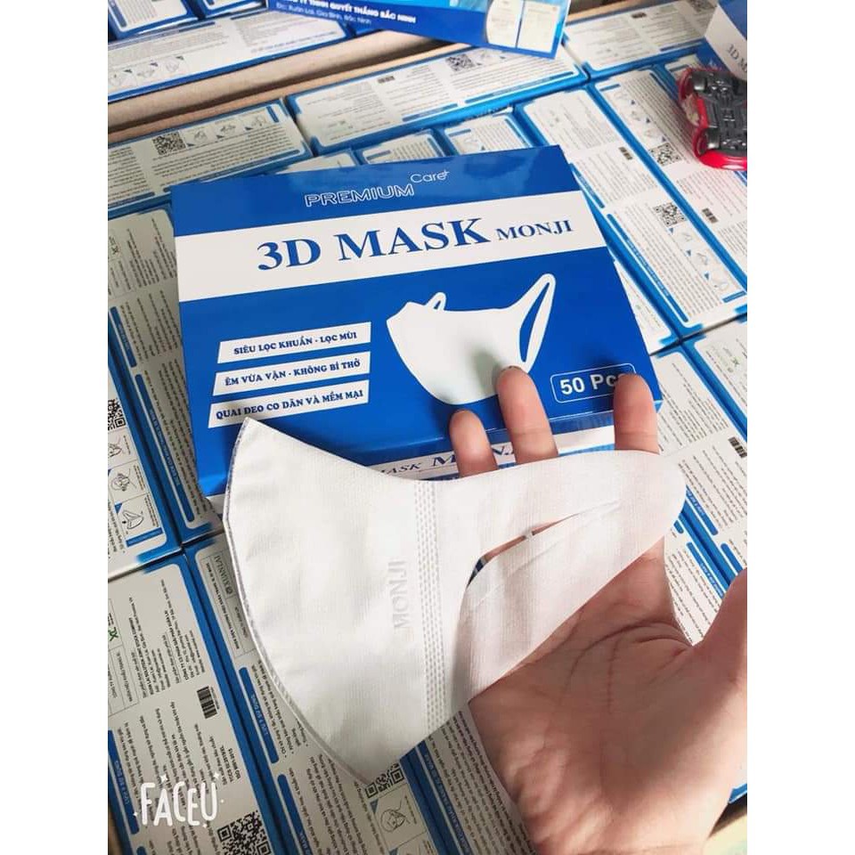 Khẩu trang 3D công nghệ dập nhật bản hộp 50 cái & 100 cái - Khẩu trang Unicham 3D Mask #unicharm | WebRaoVat - webraovat.net.vn