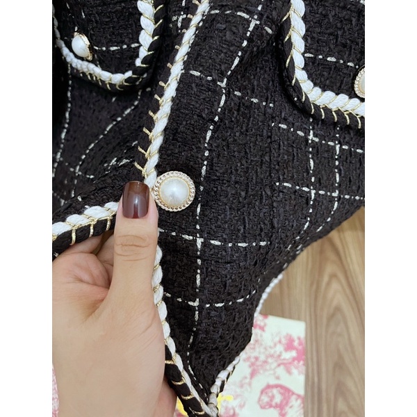 BIGSIZE Áo khoác dạ vải tweet 2 lớp sang chảnh 60-90KG | BigBuy360 - bigbuy360.vn