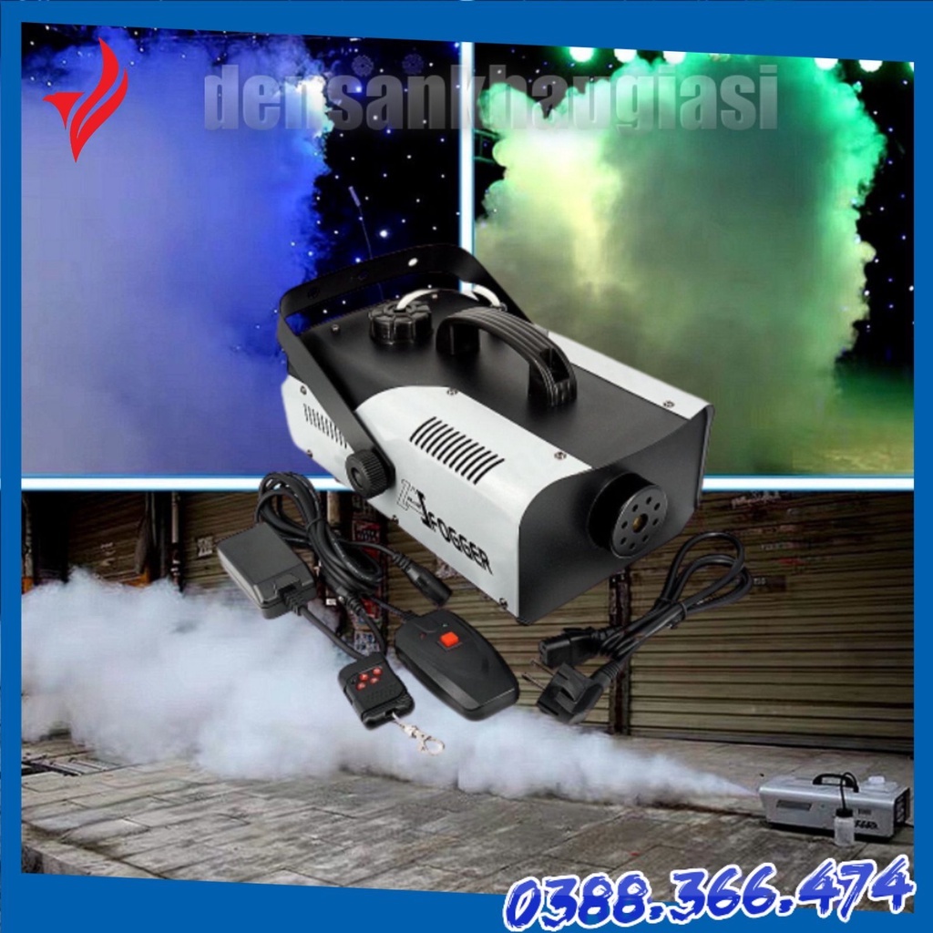 Máy Phun Khói 1000w Bảo Hành 12 Tháng Đèn Sân Khấu Giá Sỉ