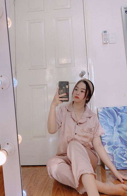 Đồ bộ pijama Phi Bèo - Tay ngắn quần dài 40-60kg