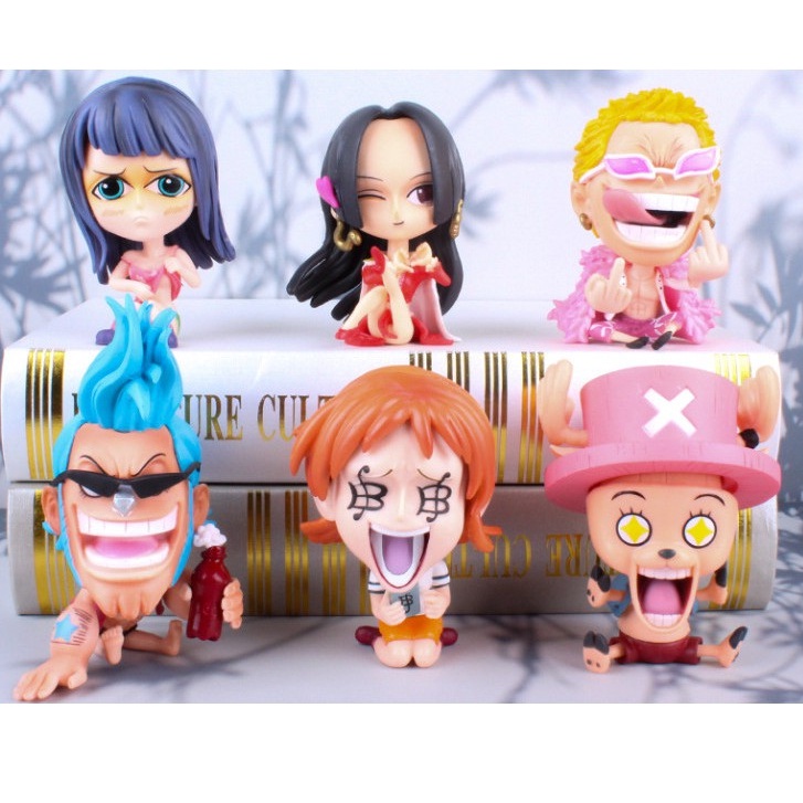 Mô Hình Nhân Vật Luffy / Roronoa Zoro / Nami / Usopp / Sanji / Tony Chopper / Nico Robin / Franky / Jinbe Trong One Piece