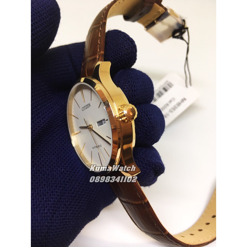 Đồng hồ nam Citizen NH8353-18A – Automatic, Gold, 40mm.