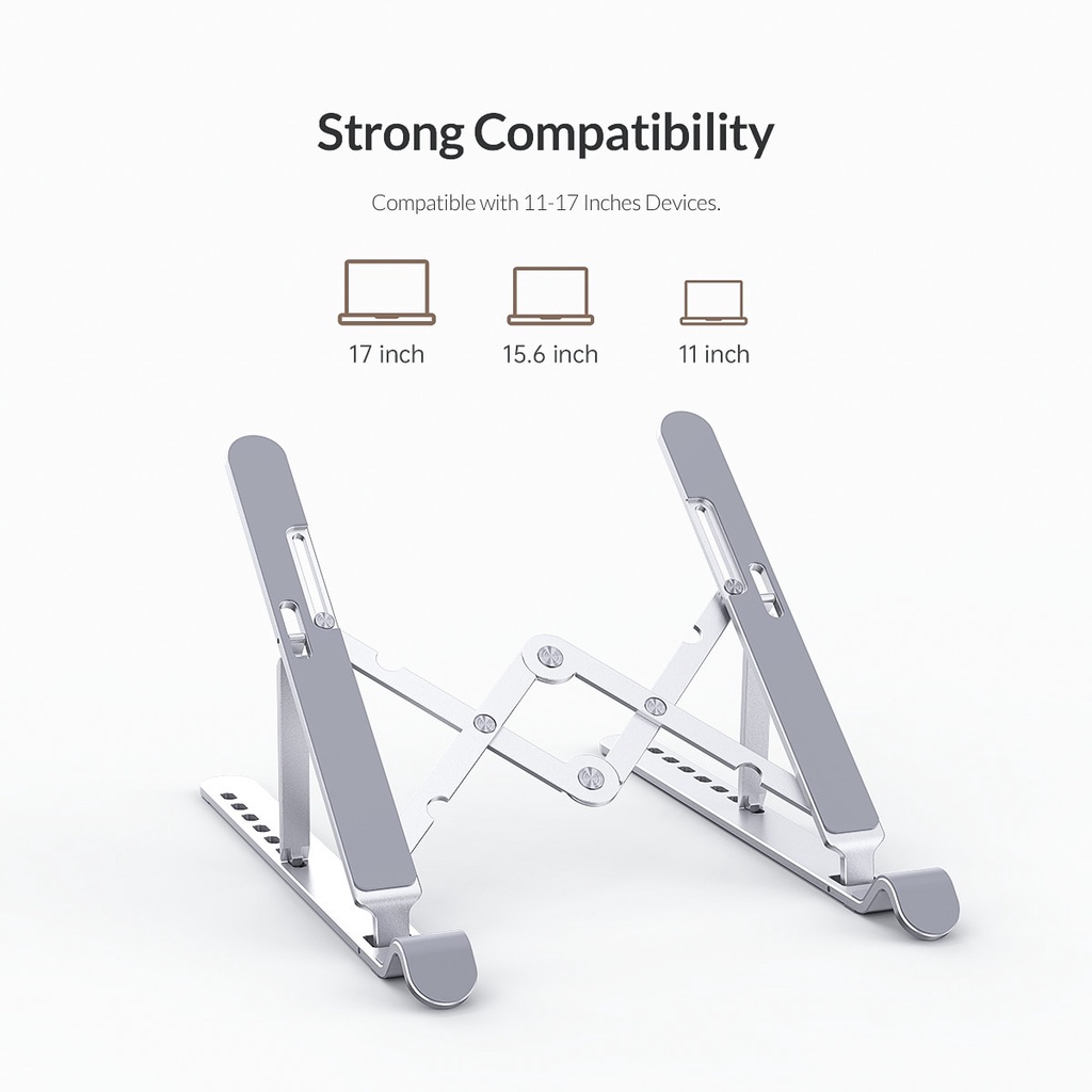 Giá đỡ ORICO Pfb-A2 bằng nhôm chiều chỉnh 7 góc cho máy tính bảng/laptop/macbook | BigBuy360 - bigbuy360.vn