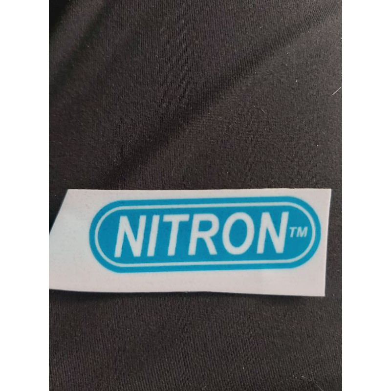 Tem Decal Nitron Nhỏ Dán Biển Số Xe