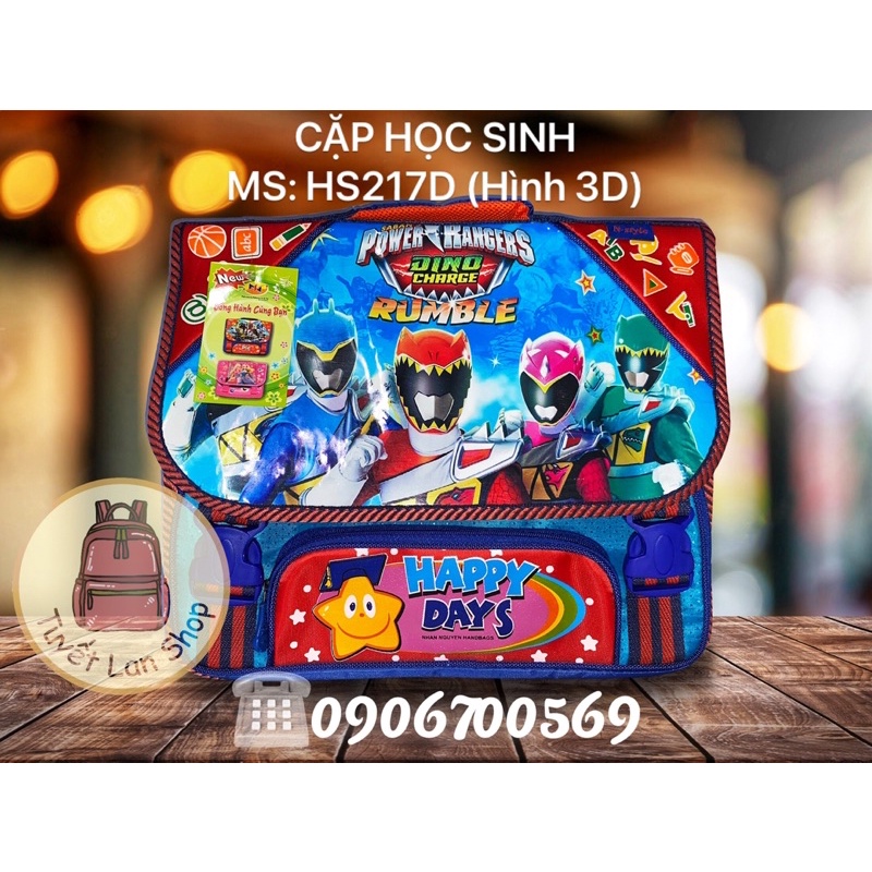CẶP HỌC SINH N&N HS217D (Hình 3D)