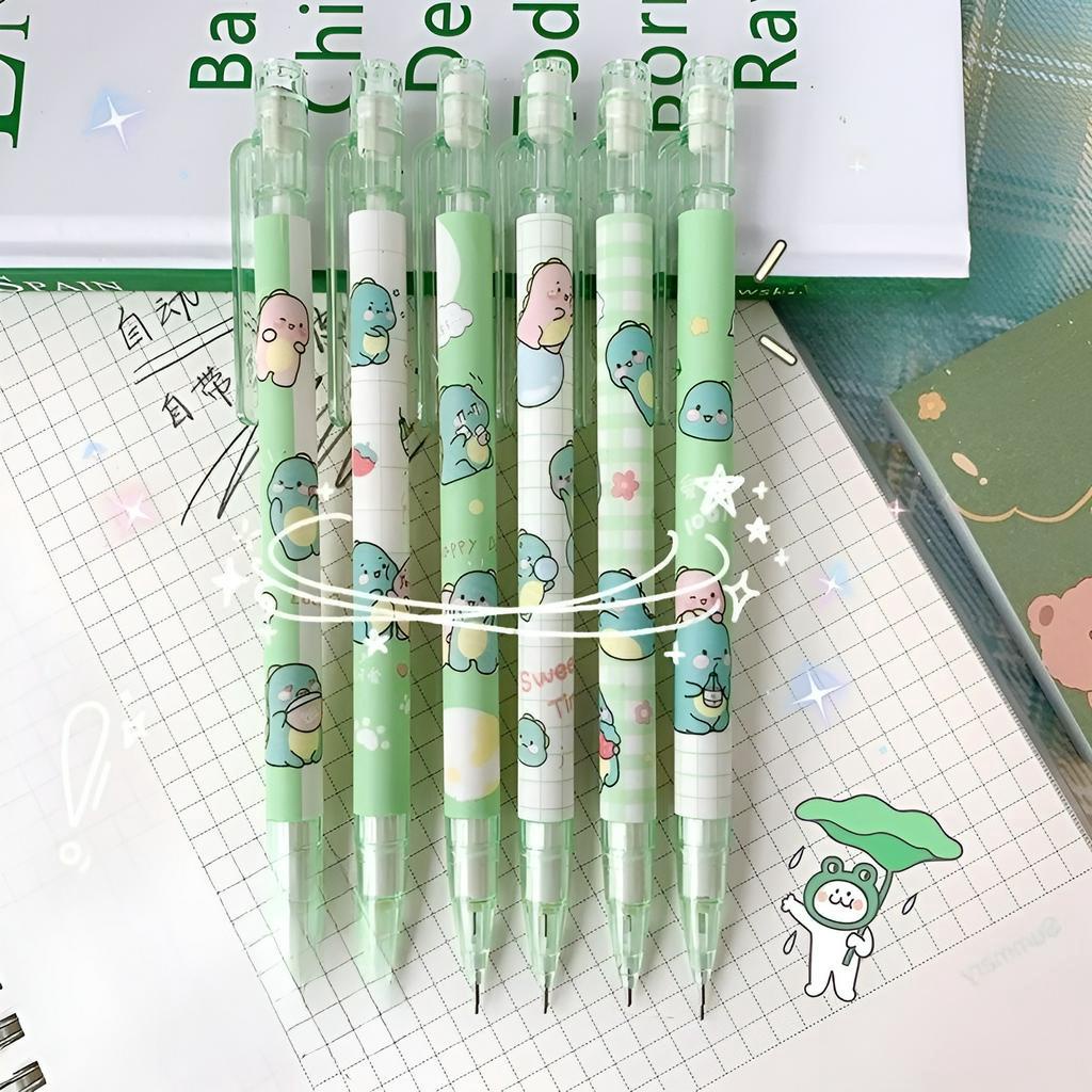 Bút Chì Kim 0.5 0.7 Cute Ngòi Bấm Vẽ Họa Cụ Đồ Dùng Học Tập Độc Lạ VPB17