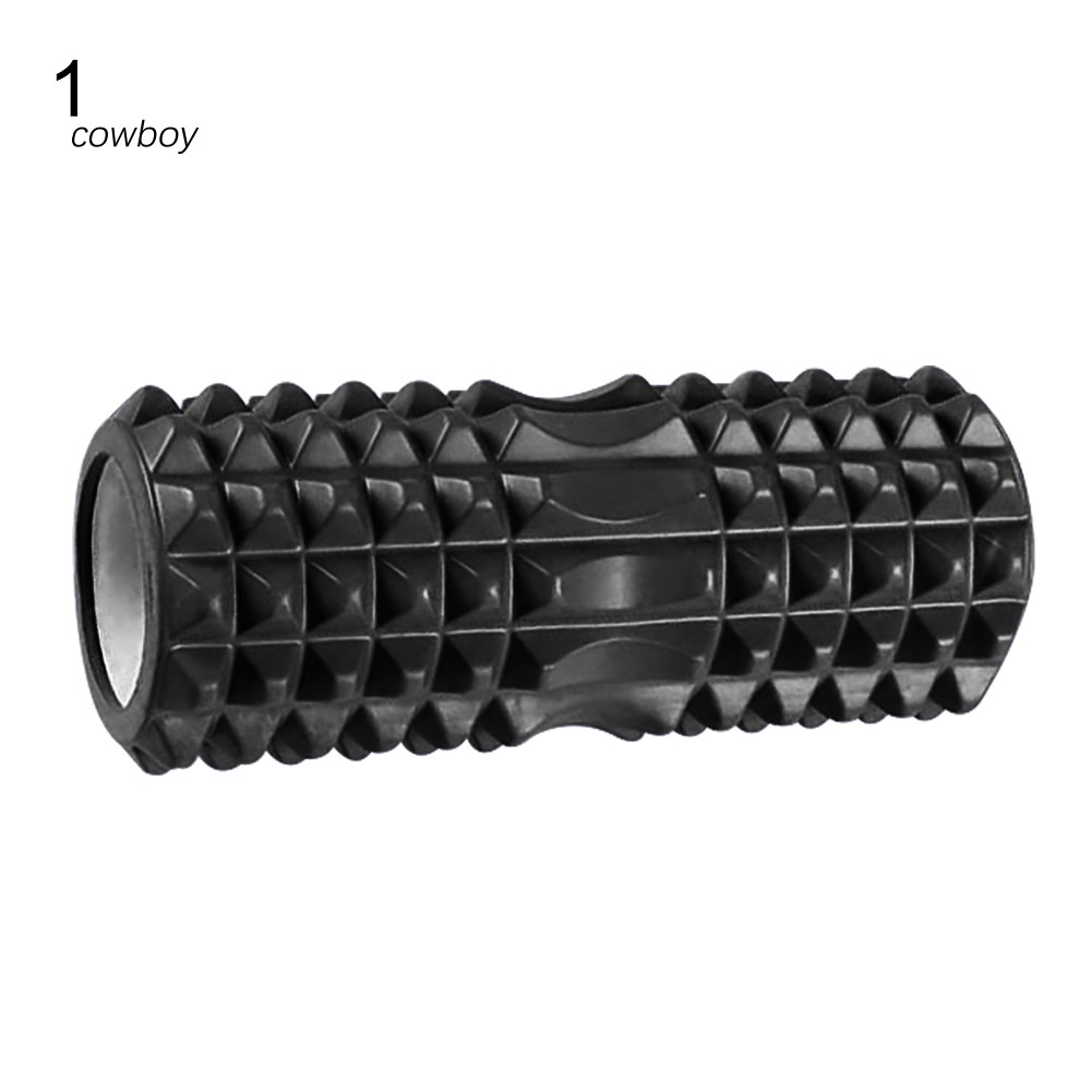 COW_Foam Roller Hollow Deep Tissue Muscle Massage Myofascial Yoga Tool