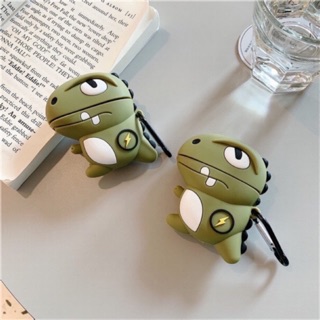 Case airpod 1/2 khủng long xanh