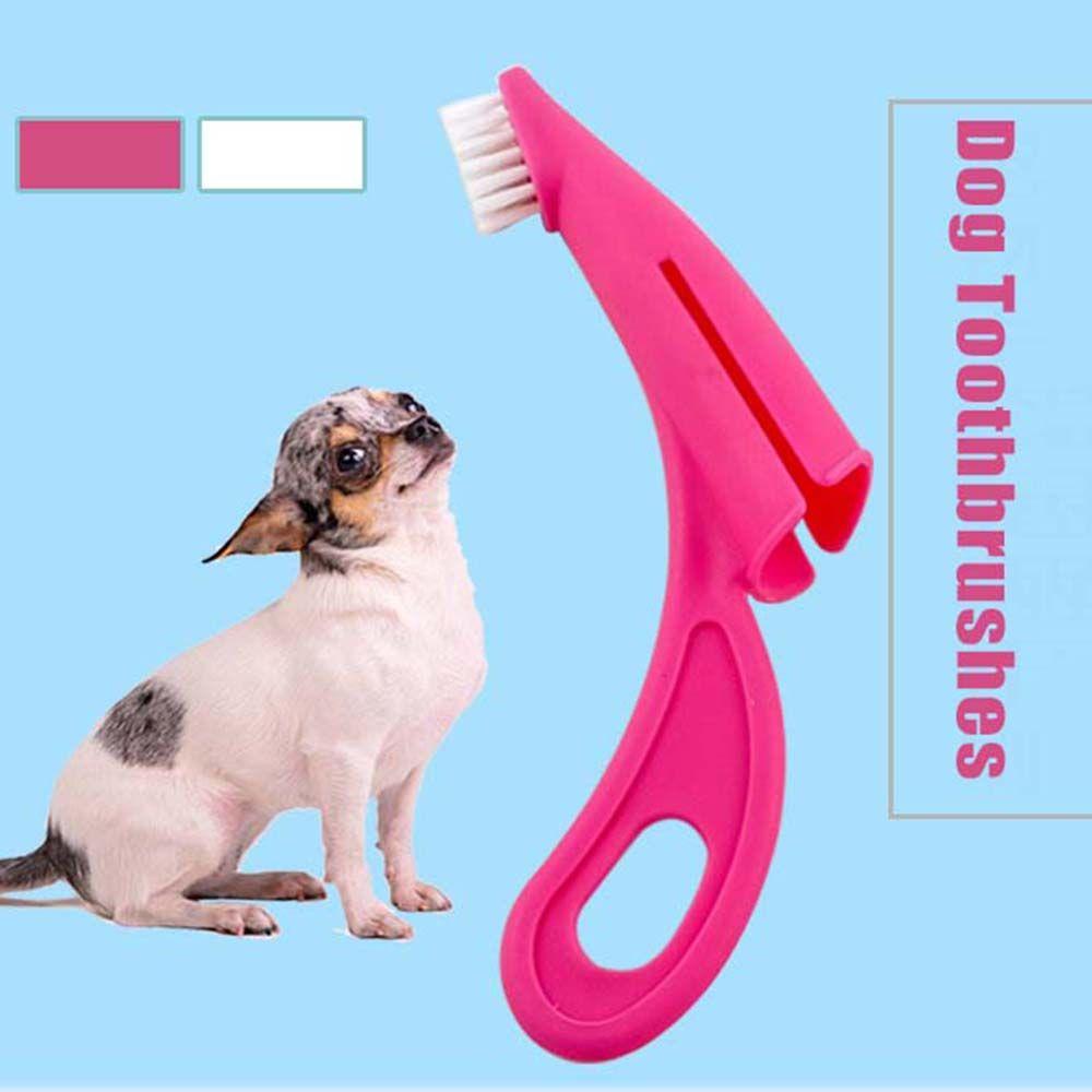 Bàn Chải Đánh Răng Bằng Cao Su Không Mùi Cho Thú Cưng