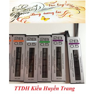 Ngòi bút chì kim/ ruột chì kim/ lõi thay 0.5 - 0.7mm các loại